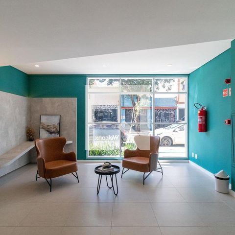 Apartamento à venda com 28m², 1 quarto e sem vaga Apartamento à venda com 28m², 1 quarto e sem vagaÁrea comum