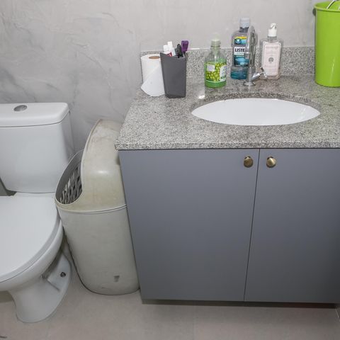 Apartamento à venda com 28m², 1 quarto e sem vaga Apartamento à venda com 28m², 1 quarto e sem vagaBanheiro da Suíte