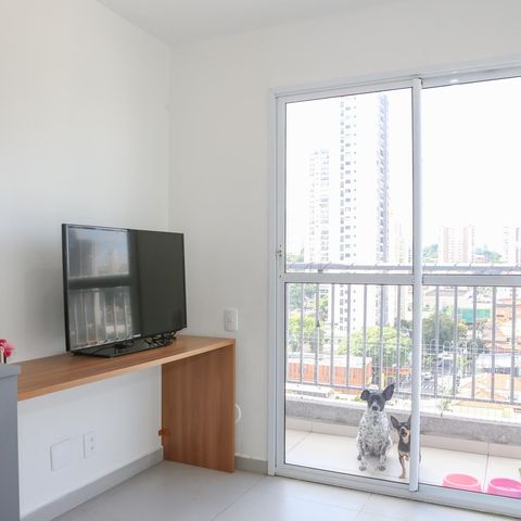 Apartamento à venda com 28m², 1 quarto e sem vaga Apartamento à venda com 28m², 1 quarto e sem vagaSala e Cozinha