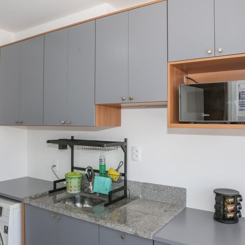 Apartamento à venda com 28m², 1 quarto e sem vaga Apartamento à venda com 28m², 1 quarto e sem vagaSala e Cozinha