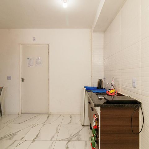 Apartamento para alugar com 55m², 2 quartos e sem vagaCozinha e Área de Serviço