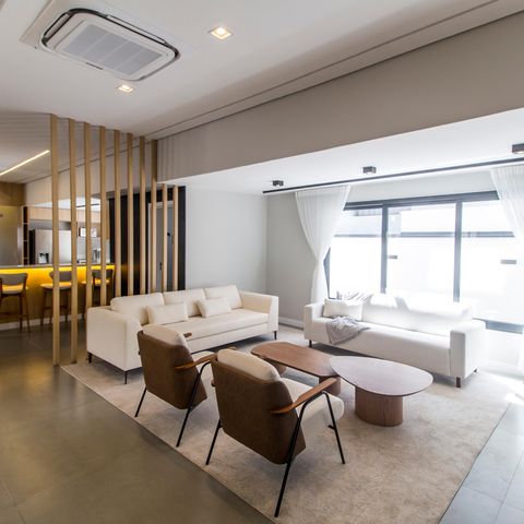 Casa de condomínio à venda com 542m², 6 quartos e 6 vagasSala 