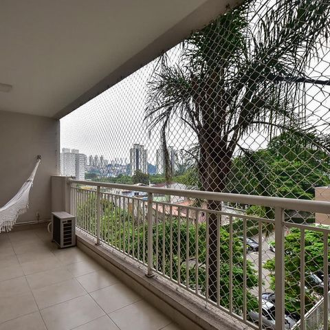 Apartamento à venda com 125m², 3 quartos e 2 vagasVaranda