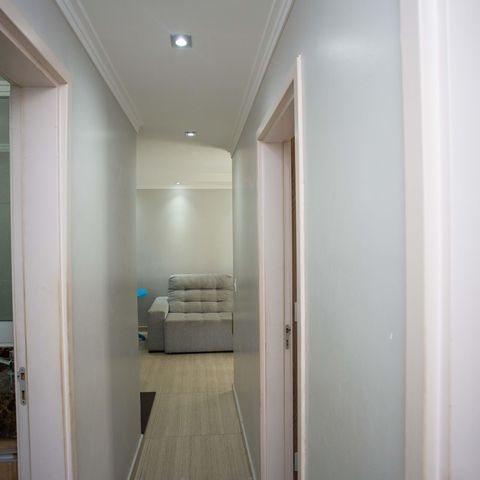 Apartamento à venda com 63m², 3 quartos e 1 vagaCorredor