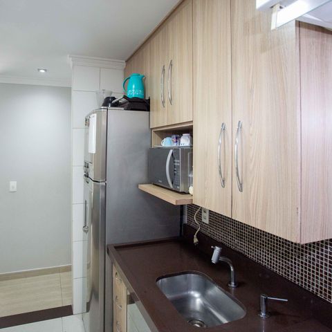 Apartamento à venda com 63m², 3 quartos e 1 vagaCozinha