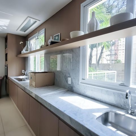Studio à venda com 39m², 1 quarto e 1 vagaÁrea comum - Salão de festas