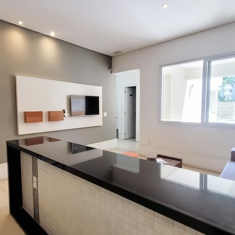 Studio à venda com 39m², 1 quarto e 1 vagaÁrea comum - Lavanderia 