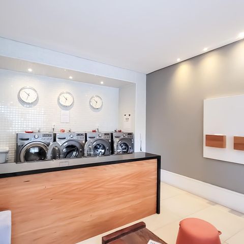 Studio à venda com 39m², 1 quarto e 1 vagaÁrea comum - Lavanderia 