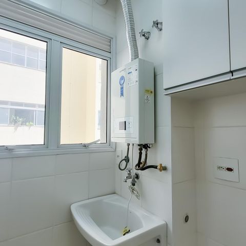 Studio à venda com 39m², 1 quarto e 1 vagaLavanderia