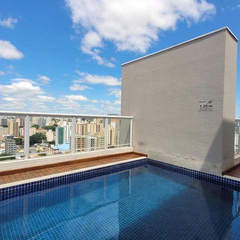 Studio à venda com 39m², 1 quarto e 1 vagaÁrea comum - Piscina
