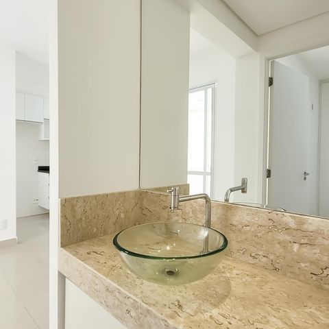 Studio à venda com 39m², 1 quarto e 1 vagaBanheiro Social
