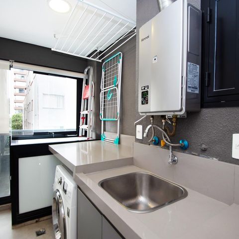 Apartamento à venda com 57m², 2 quartos e 1 vagalavanderia