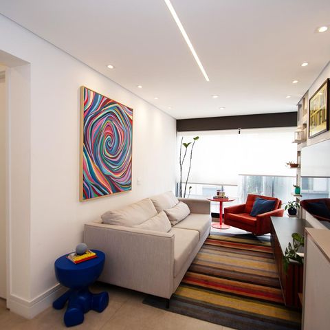 Apartamento à venda com 57m², 2 quartos e 1 vagaSala de estar