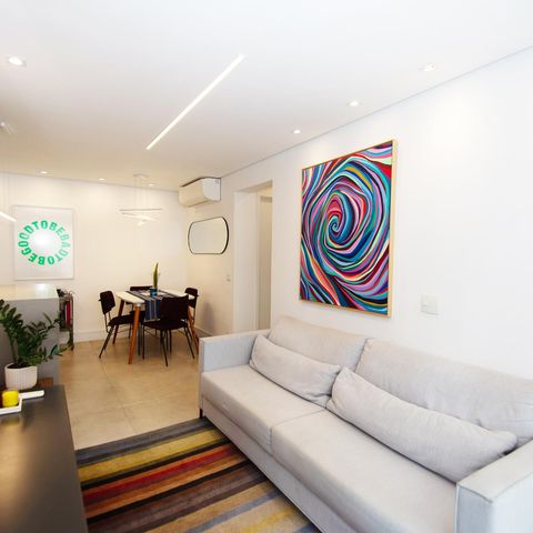 Apartamento à venda com 57m², 2 quartos e 1 vagaSala de estar