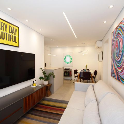 Apartamento à venda com 57m², 2 quartos e 1 vagaSala de estar