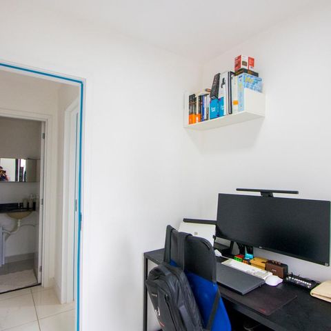 Apartamento à venda com 40m², 2 quartos e 2 vagas Apartamento à venda com 40m², 2 quartos e 2 vagasQuarto 2