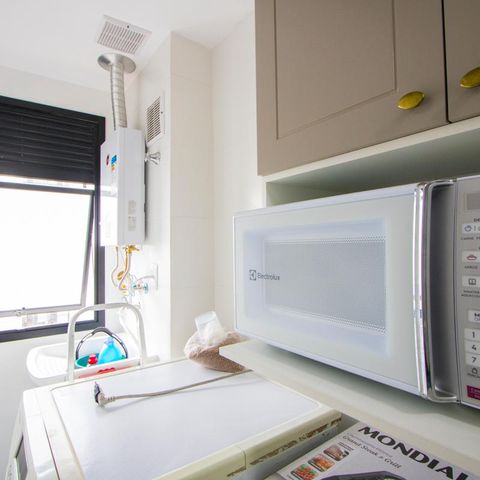 Apartamento à venda com 40m², 2 quartos e 2 vagas Apartamento à venda com 40m², 2 quartos e 2 vagasCozinha/Área de serviço