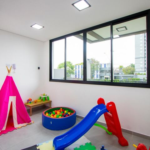 Apartamento à venda com 40m², 2 quartos e 2 vagas Apartamento à venda com 40m², 2 quartos e 2 vagasÁrea comum - Brinquedoteca