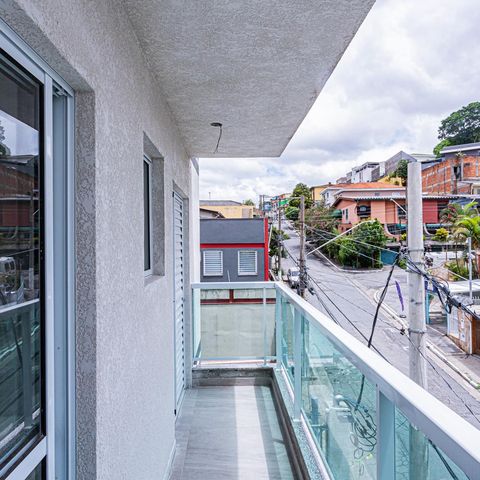 Apartamento à venda com 53m², 2 quartos e 1 vagaVaranda