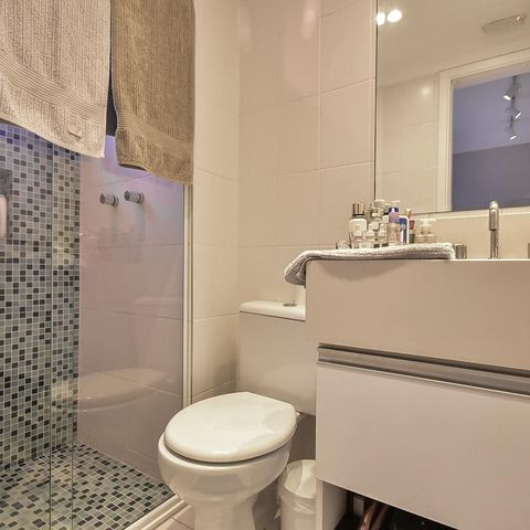 Apartamento à venda com 141m², 3 quartos e 2 vagasBanheiro da Suíte  3
