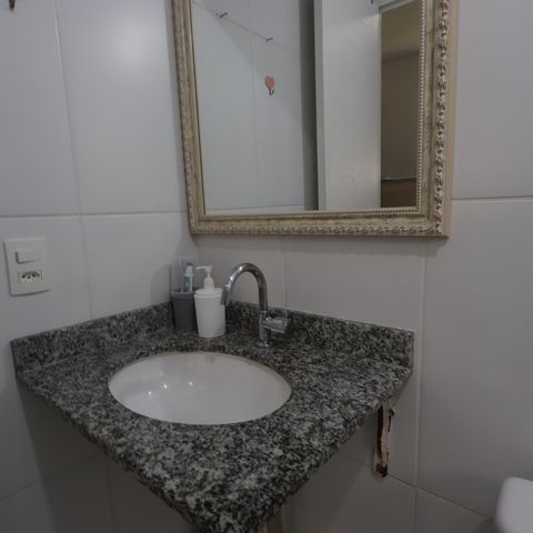 Apartamento à venda com 62m², 3 quartos e 1 vagaBanheiro da Suíte