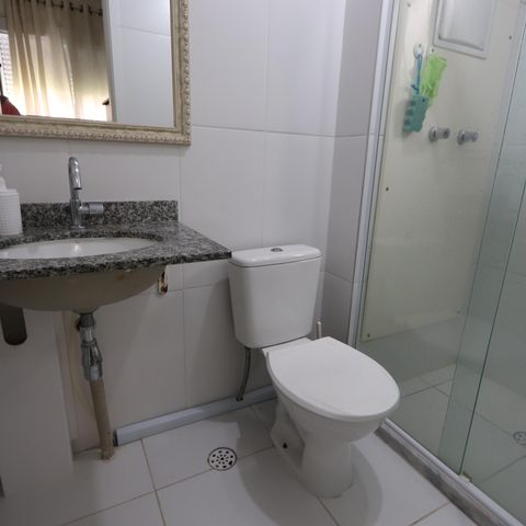 Apartamento à venda com 62m², 3 quartos e 1 vagaBanheiro da Suíte