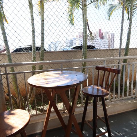 Apartamento à venda com 62m², 3 quartos e 1 vagaVaranda