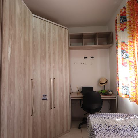 Apartamento à venda com 62m², 3 quartos e 1 vagaQuarto 2