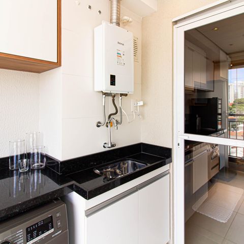Apartamento à venda com 62m², 2 quartos e 1 vagaVaranda / Área de Serviço