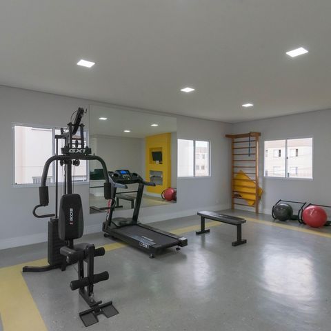 Apartamento à venda com 44m², 2 quartos e 1 vaga