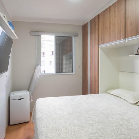 Apartamento à venda com 44m², 2 quartos e 1 vaga Apartamento à venda com 44m², 2 quartos e 1 vagaQuarto 2