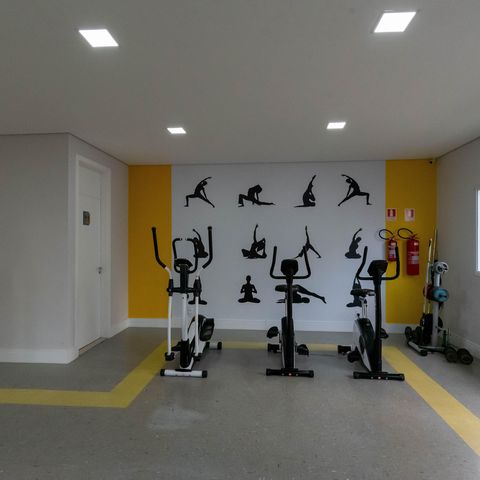 Apartamento à venda com 44m², 2 quartos e 1 vaga