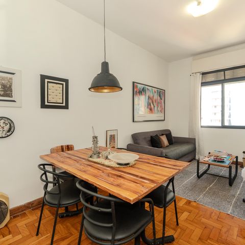 Apartamento à venda com 49m², 1 quarto e sem vaga Apartamento à venda com 49m², 1 quarto e sem vagaSala