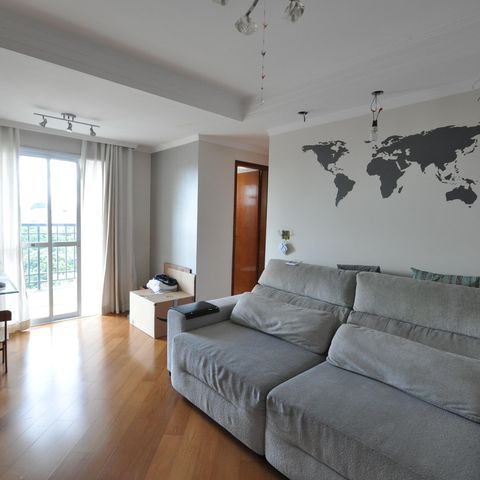 Apartamento à venda com 56m², 2 quartos e 1 vagaSala