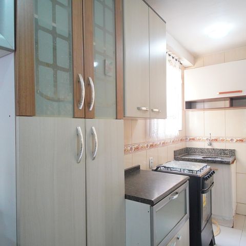 Apartamento à venda com 45m², 2 quartos e 1 vagaCozinha