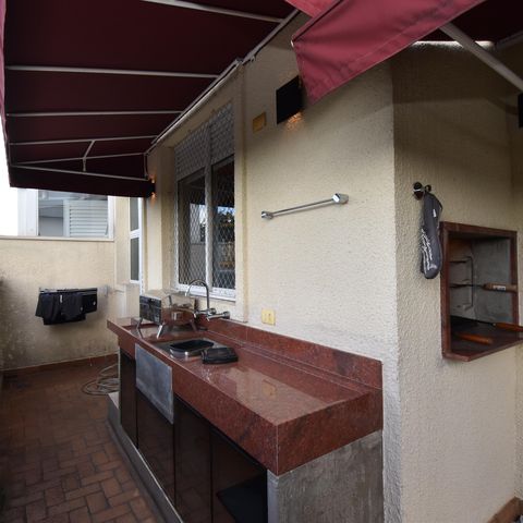 Apartamento para alugar com 155m², 2 quartos e 2 vagasVaranda com Churrasqueira