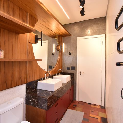Apartamento para alugar com 155m², 2 quartos e 2 vagasBanheiro da Suíte