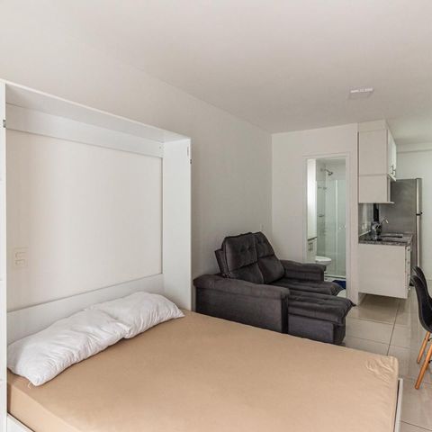 Studio à venda com 33m², 1 quarto e sem vagaStudio
