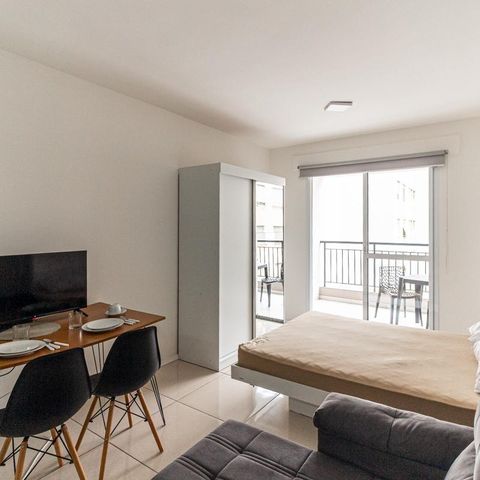 Studio à venda com 33m², 1 quarto e sem vagaStudio