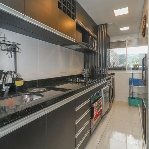 Apartamento à venda com 75m², 3 quartos e 1 vagaCozinha
