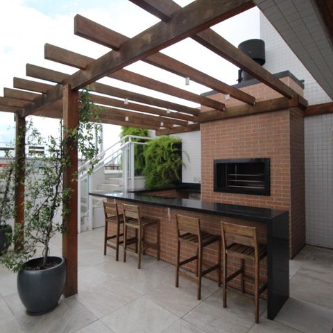 Apartamento à venda com 141m², 3 quartos e 2 vagasÁrea comum - Churrasqueira