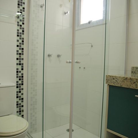 Apartamento para alugar com 58m², 2 quartos e 2 vagasBanheiro Social 