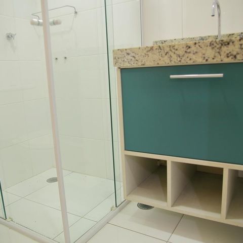 Apartamento para alugar com 58m², 2 quartos e 2 vagasBanheiro Social 