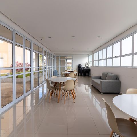Studio à venda com 28m², 1 quarto e sem vagaÁrea comum - Salão de festas