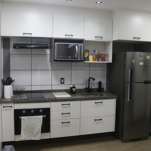 Studio à venda com 36m², 1 quarto e 1 vagaCozinha