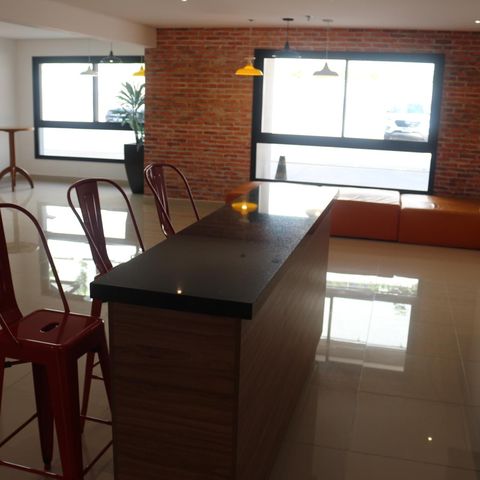 Studio à venda com 36m², 1 quarto e 1 vagaÁrea comum - Salão de festas