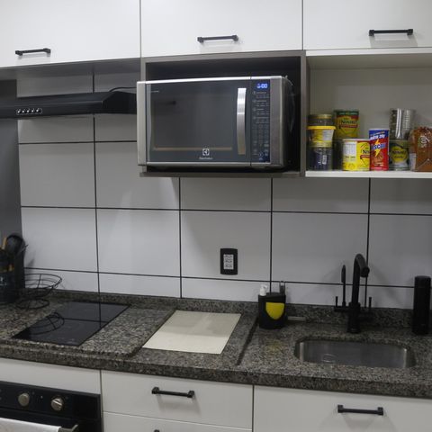 Studio à venda com 36m², 1 quarto e 1 vagaCozinha