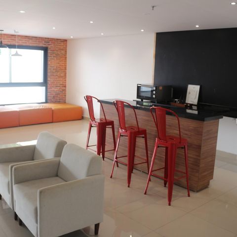 Studio à venda com 36m², 1 quarto e 1 vagaÁrea comum - Salão de festas