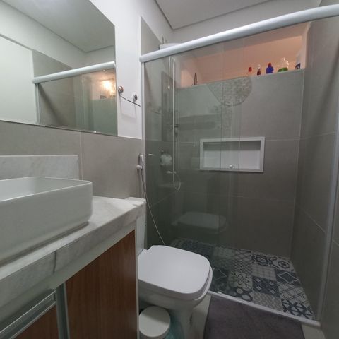 Apartamento para alugar com 43m², 1 quarto e 1 vaga Apartamento para alugar com 43m², 1 quarto e 1 vagaBanheiro