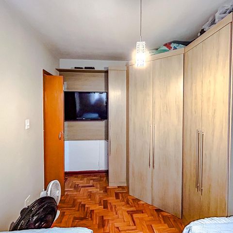 Apartamento à venda com 72m², 2 quartos e 1 vagaQuarto 2